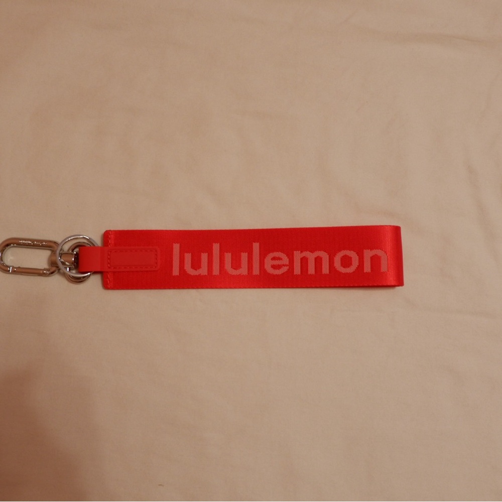lululemon Bright Red Logo Strap